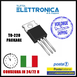 2N6397 Thyristor SCR Silicon SI Controlled 12A 400V TO-220 case new old stock - Foto 1 di 1