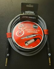 Grover GP210 10 ft. Noiseless Guitar Instrument Cable for sale