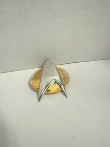 Vintage Paramount 1988 P.P.C Star Trek TNG Kommunikator Pin Hollywood - Bild 1 von 2