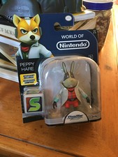 World of Nintendo Star Fox Peppy Hare Action Figure Starfox Character