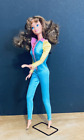 Barbie Doll Jumpsuit Multicolored Genuine Barbie Black & White Label Nice Outfit