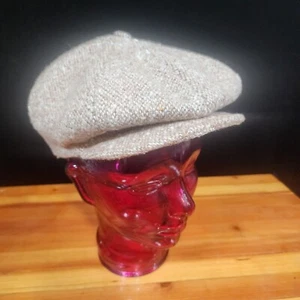 1970's Dalena Tweed Newsboy Cabbie Cap 22" "First in the World" voce Dog 65 05 - Picture 1 of 10