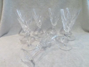 7 verres à eau 19cl cristal saint Louis Mod Ardèche (crystal water glasses) - Foto 1 di 11