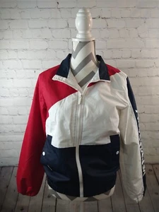 Unisex kids MEMBERS ONLY red/white/blue MARINER color block windbreaker - 18/XL - Picture 1 of 17