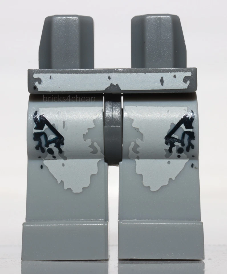 Lego Dark Bluish Gray Hips Light Bluish Gray Legs Shark - Image 1 of 1