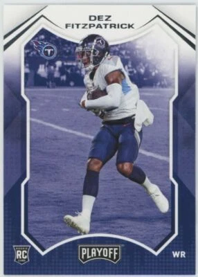 2021 Panini Playoff Dez Fitzpatrick Rookie Tennessee Titans RC #230 - Image 1 of 2