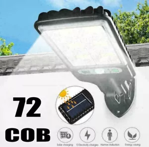 Solar Security Lights 6000LM Motion Sensor Lights Adjustable Flood Light - Picture 1 of 8