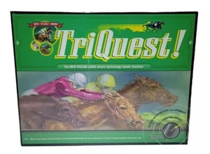 TriQuest! - The Horse Racing Board Game Win! Place! Show! Rare Hard to Find New - Picture 1 of 5