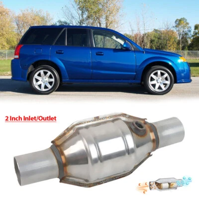 Para Saturn Vue 2002-2007 2,2 L 2"" Entrada/Salida Convertidor Catalítico Escudo Térmico Foto 1 de 4