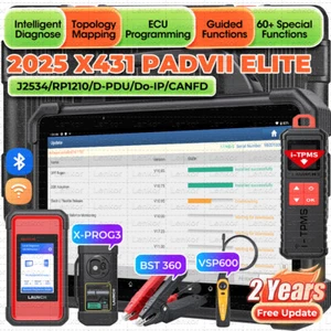 2025 LAUNCH X431 PAD VII ELITE PAD 7 PRO Diagnostic Scan Key Programming Coding - Picture 1 of 25