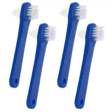 Denture Cleaning Made Easy: 4Pcs Portable Toothbrushes with Double Heads