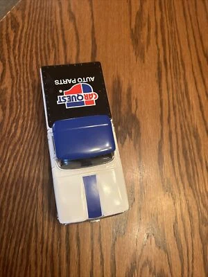 Liberty Car Quest 1960 GMC Pickup Die Cast Metal Truck Lockable Coin Bank 5th - Image 1 of 4