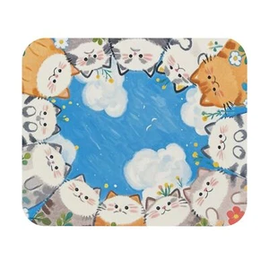 Alfombrilla de ratón caprichosa con temática de gato, lindo accesorio de escritorio para amantes de los gatos, divertido regalo para - Imagen 1 de 5
