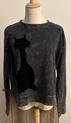 Marc Jacobs Cat пуловер толстовка табу размер XS Cat на толстовка бархат - Изображение 1 из 4