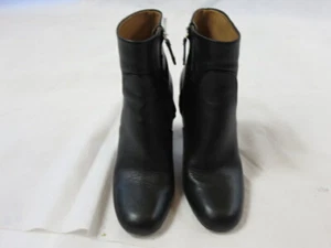 IRO Black Leather Heeled Ankle Boot Size 36 (US 6) - Picture 1 of 6