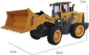 Bulldozers véhicule Chargeur construction R/C LED, batterie télécommandée - Photo 1/24
