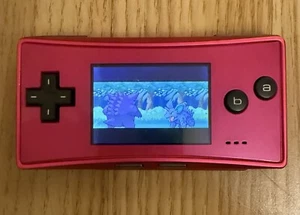 Nintendo Game Boy Micro Console - Pink - very Good Condition - Picture 1 of 4