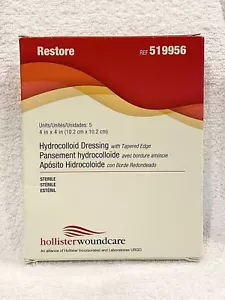 WOUND CARE PADS HOLLISTER WOUND CARE HYDROCOLLOID DRESSING 4x4 - Picture 1 of 2