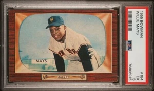 1955 Bowman #184 Willie Mays Giants PSA 5 EX high end - Picture 1 of 4