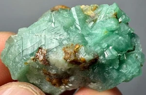 60 ct extravagant seltene top grüne Smaragd Kristalle aus Panjshir Afghanistan. - Bild 1 von 7