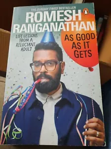 As Good As It Gets: The funniest book of the year by Romesh Ranganathan... - Picture 1 of 2