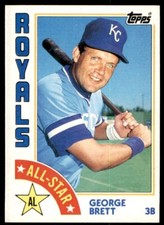 1984 Topps #399 George Brett AS Kansas City Royals