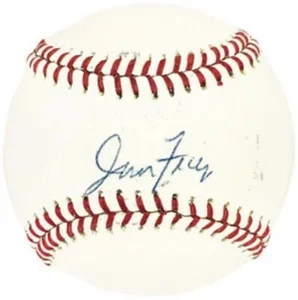 Jim Frey (died 2020) 1970 Baltimore Orioles Beckett Autographed Signed Baseball - Picture 1 of 3