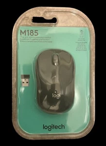 Logitech M185 Wireless Mouse + USB Receiver-Brand New Sealed - Picture 1 of 2