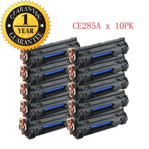 10PK Comaptible 85A CE285A Toner Cartridge For HP LaserJet Pro P1102 M1130 M1132 - Picture 1 of 7