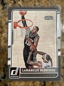 2015-16 Donruss Basketball LaMarcus Aldridge #115 San Antonio Spurs - Picture 1 of 2
