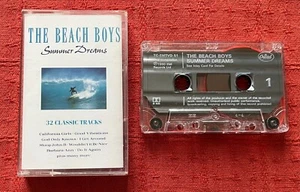 THE BEACH BOYS - UK CASSETTE TAPE - SUMMER DREAMS - Picture 1 of 5