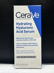Suero facial hidratante de ácido hialurónico Cerave - 1 oz/30 ml - Imagen 1 de 6