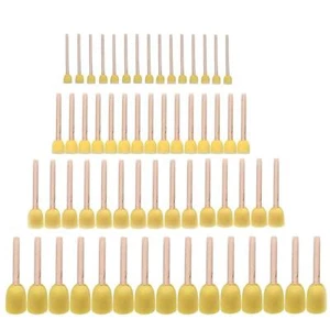 60 PCS Round Foam Sponge Brush Set Painting Tools for Kids Arts and Crafts - Picture 1 of 9