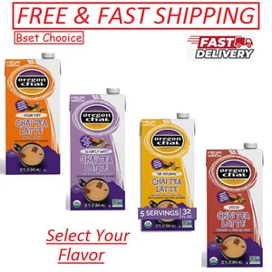 Oregon Chai Tea Latte Concentrate, 32 fl oz (paquete de 1) - (selecta tu sabor) - Imagen 1 de 11
