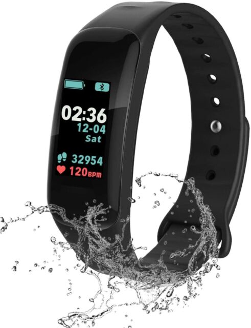 QualFit Bisz Fitness watch smart wristband T12 GPS tracker Sports smart  bracelet