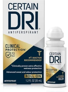 Certain Dri Prescription Strength Clinical Anti-Perspirant Roll- On 1.2 Oz - Picture 1 of 3