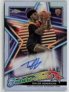 Autógrafos Future Stars 2023-24 Topps cromados #FSA-TH Taylor Hendricks - Imagen 1 de 2