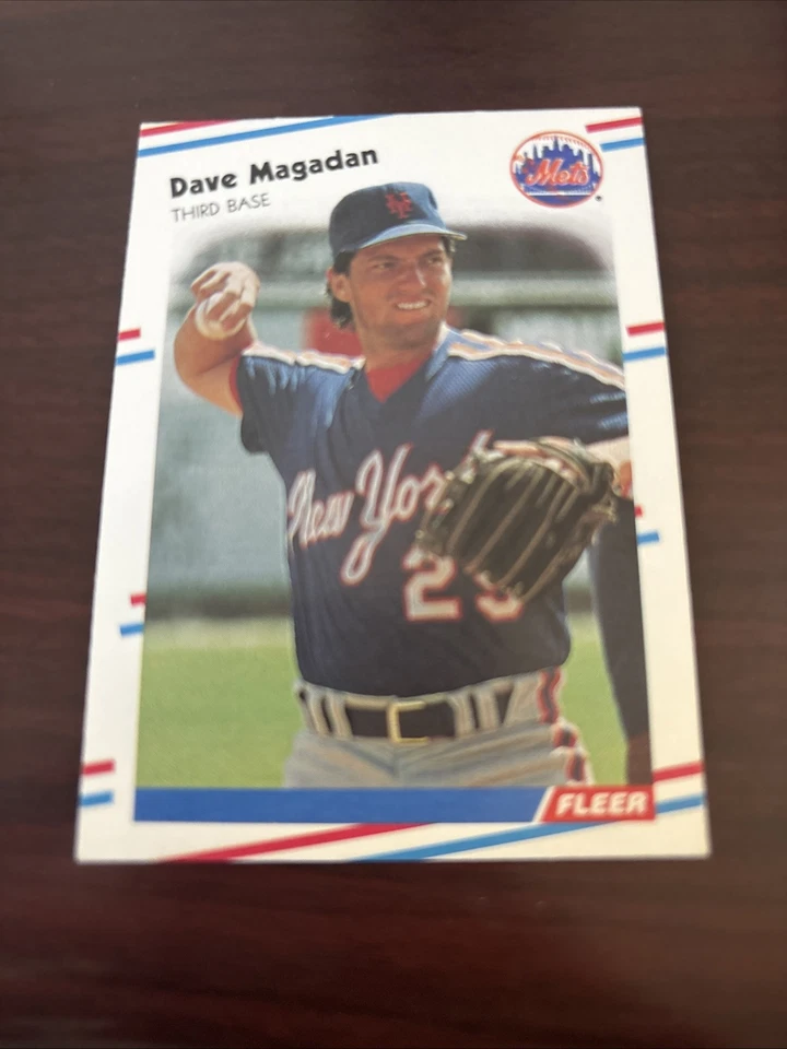1988 Fleer Dave Magadan New York Mets #141 - Image 1 of 1