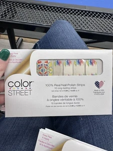 Color street 100% real nail polish strips set of 16 Make A Splash - Picture 1 of 6
