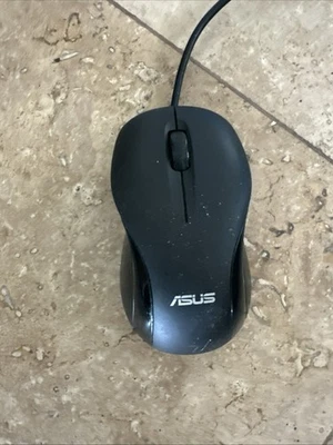 ASUS  Wired Mouse with Scroll Wheel Black Tested Working - Image 1 of 4
