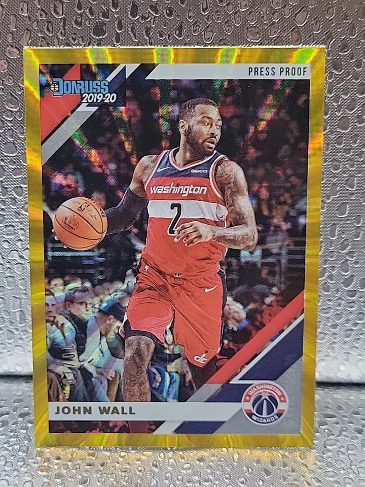 2019-20 Panini Donruss - John Wall #200 精制金色激光/10 — 第 1/2 张图片