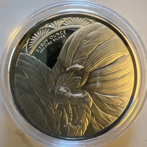 1 Feinunze Scottsdale Mint Modrill Monkey Medaille in Kapsel 0,999 Feinsilber - Bild 1 von 6