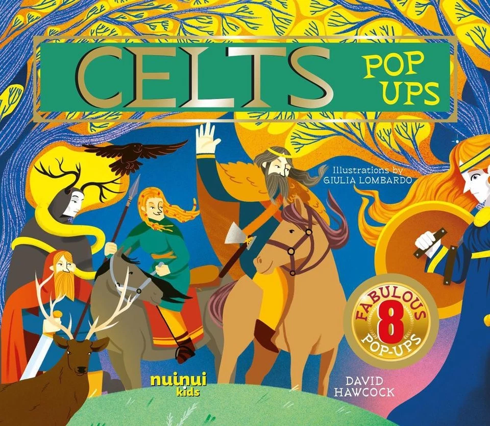 Celts Pop-Ups by David Hawcock Hardcover Book - Image 1 of 1