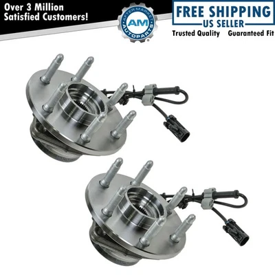 4WD Front Wheel Hub Bearings For Chevy Silverado GMC Sierra 1500 Tahoe 6 Lugs - Image 1 of 4
