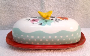 Pionierin Butterdose mit Schmetterlingsgriff - Bild 1 von 6
