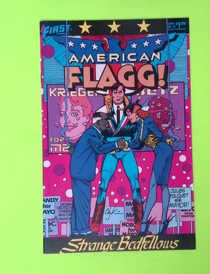 Американский флаг! #19 Vol. 1 комикс 1985 First Comics 8.0 W156-270 - Изображение 1 из 2