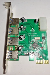 VLI LKS-U3-4-VL805***Karta kontrolera USB 3.0 PCI-e***#GK12095 - Zdjęcie 1 z 4