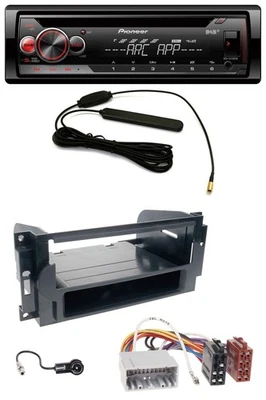 Pioneer CD USB AUX DAB MP3 Autoradio für Chrysler PT Cruiser 300C Dodge Jeep Com - Bild 1 von 4