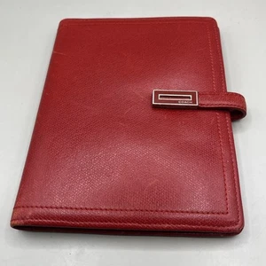 Vintage Coach Red Photo Album Snap Wallet with Original Tag 6.5 x 5” - Picture 1 of 13