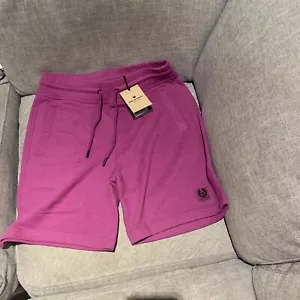Pantalón corto Belstaff púrpura para hombre XL NUEVO CON ETIQUETAS - Imagen 1 de 4